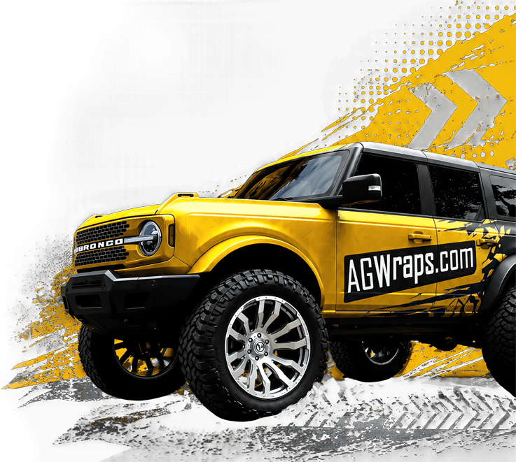 AGWraps professional vehicle wrap
